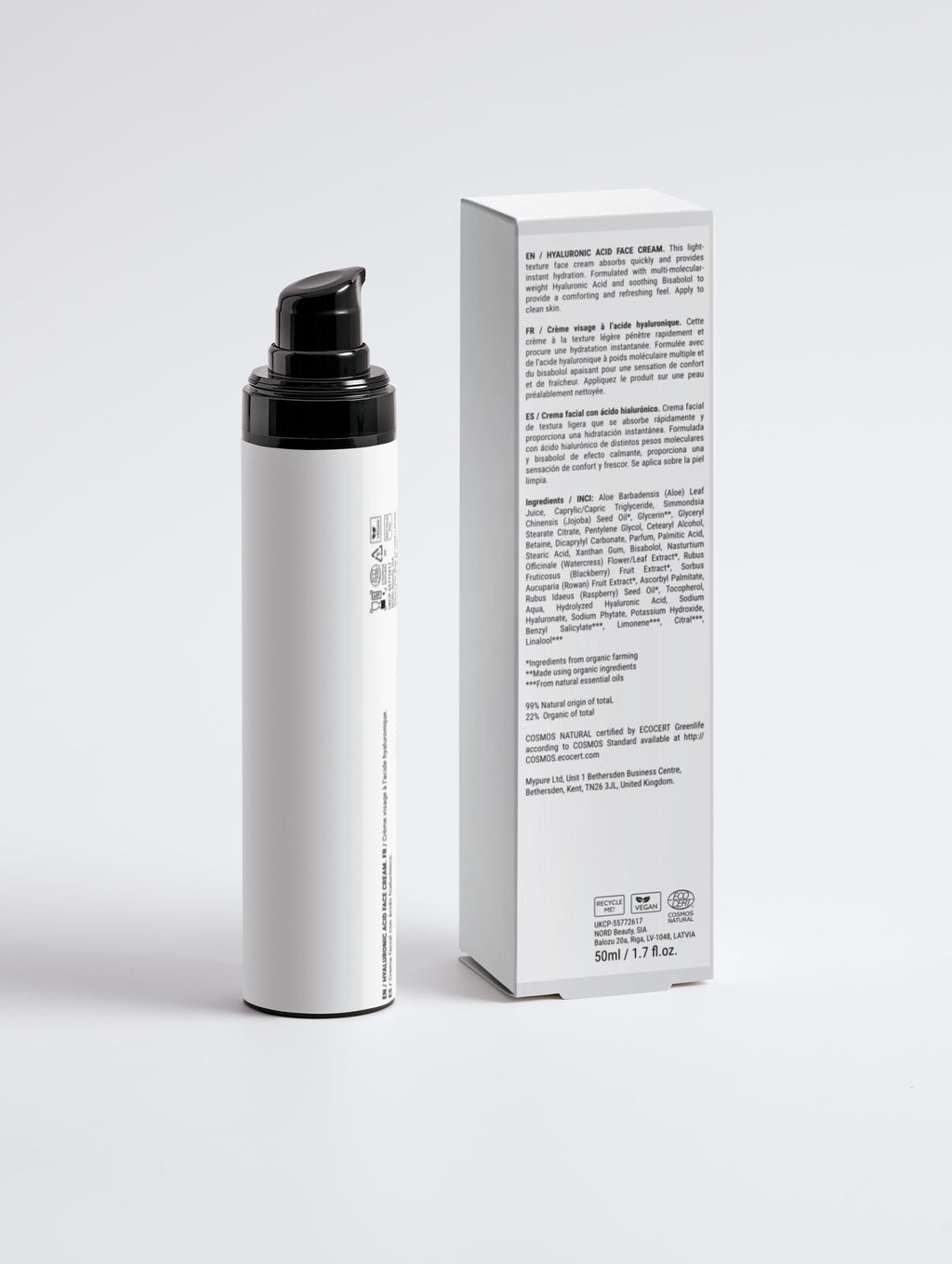 Hyaluronic Acid Face Cream for Men
