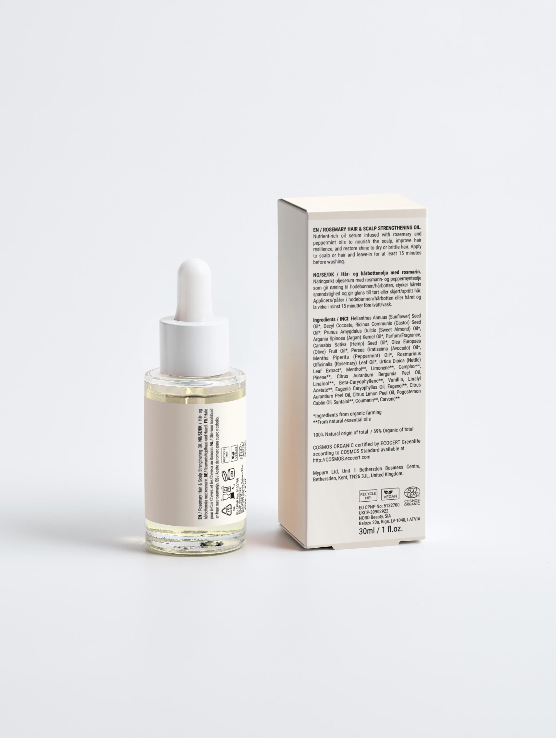 Rosemary Hair & Scalp Strengthening Oil